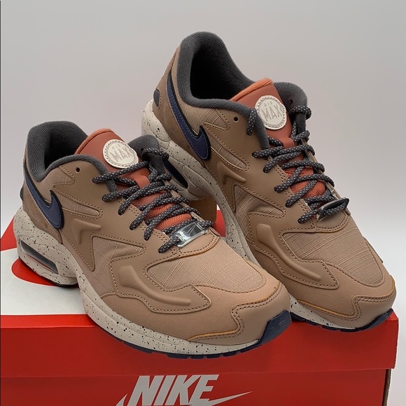 NIKE AIR MAX2 LIGHT LX desert dust/sanded purple M - Picture 13 of 16